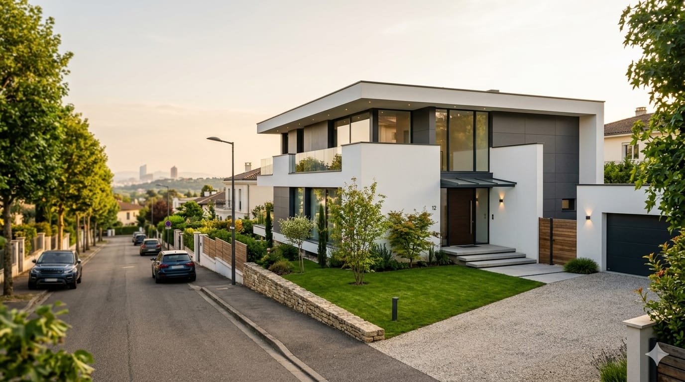 Construire une maison contemporaine à Saint-Priest et dans l'Est Lyonnais