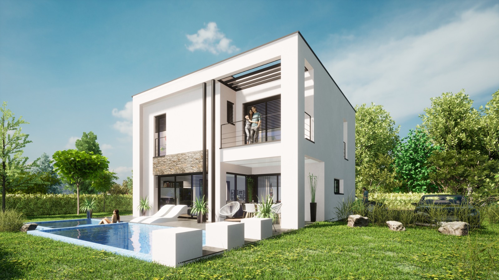 Maison d'architecte contemporaine 