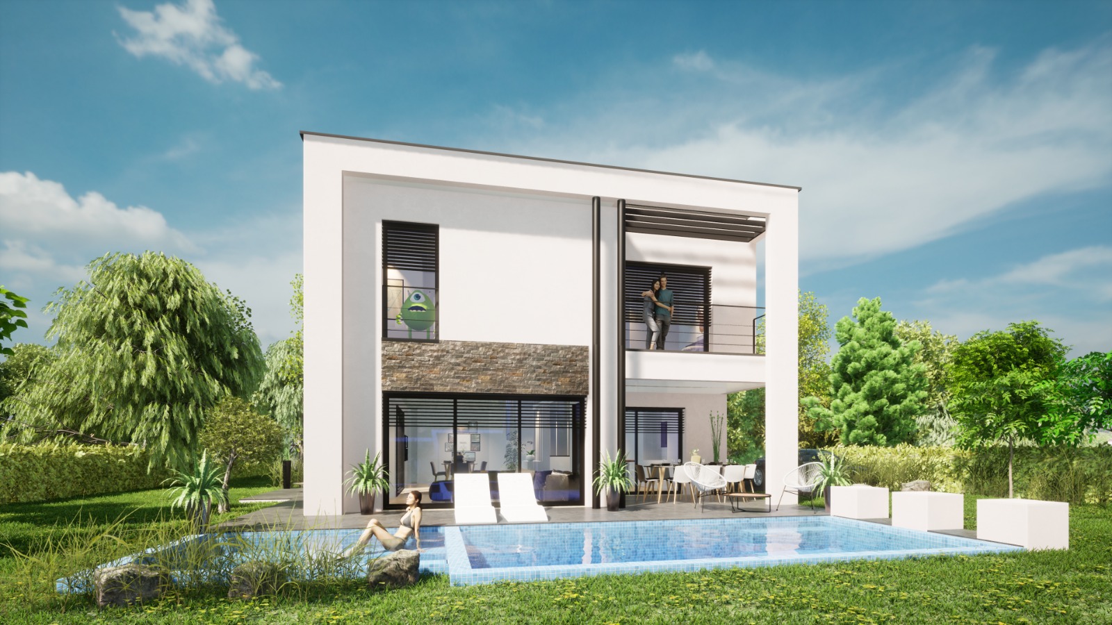 Maison d'architecte contemporaine 